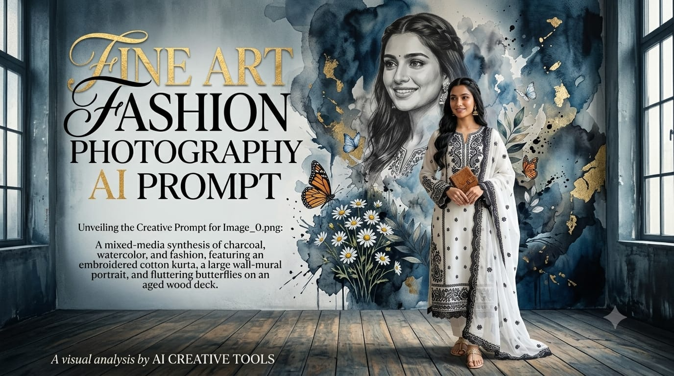 Fine Art Fashion Photography AI Prompt